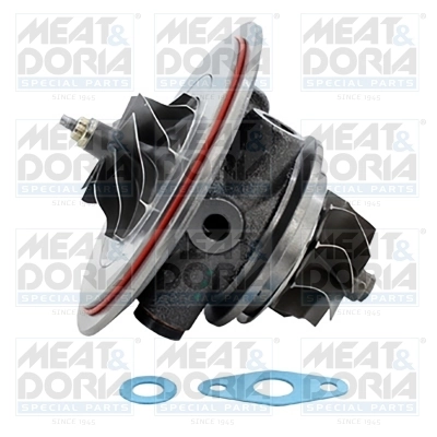 Core assembly, turbocharger